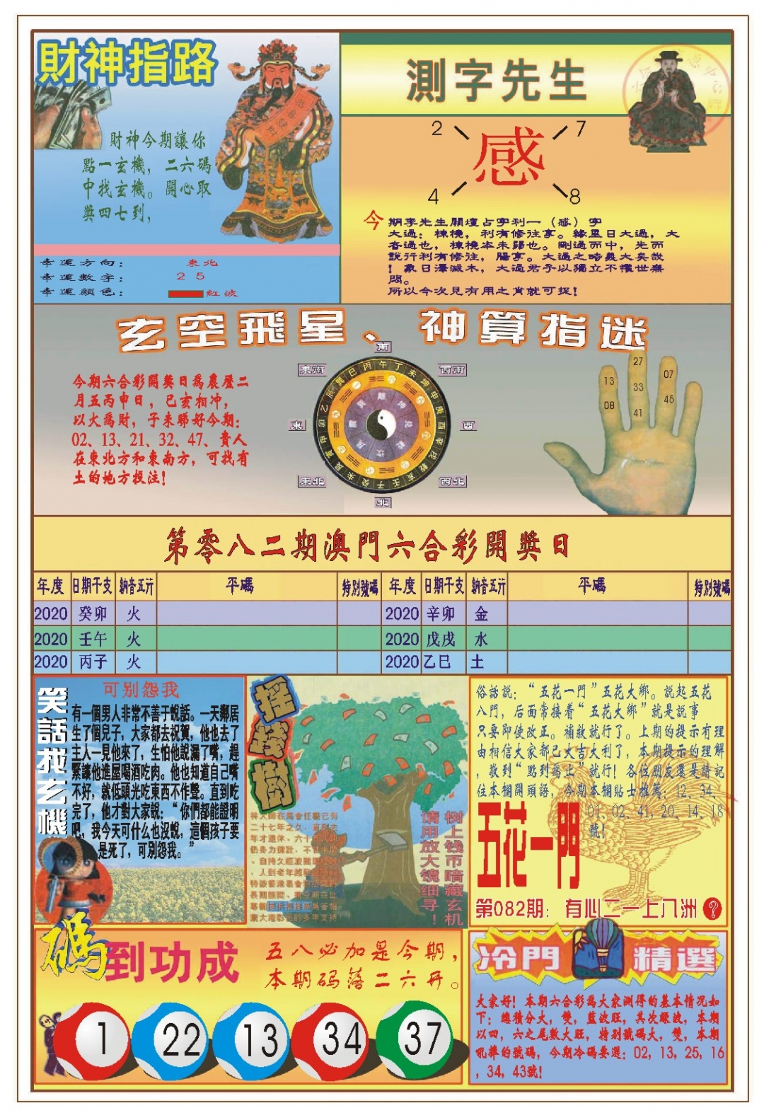 082期(新版)四柱预测B[图]