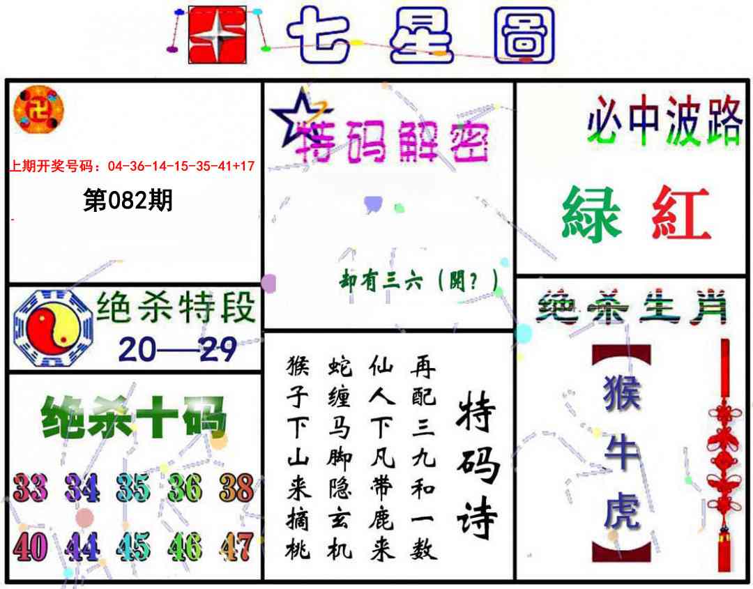 082期七星图A[图]